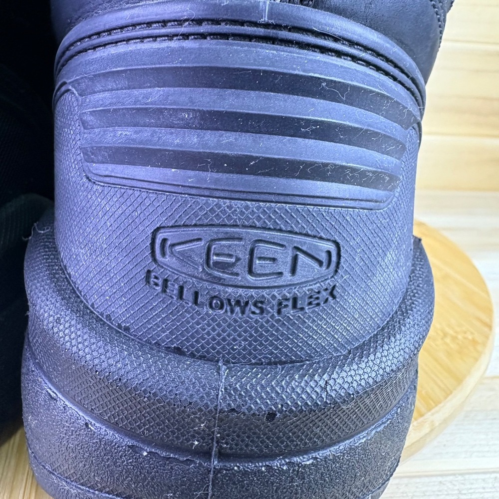 KEEN Work Boot Men 14D Black Utility Portland 6" KBF Waterproof Carbon-Fiber Toe - Picture 14 of 15